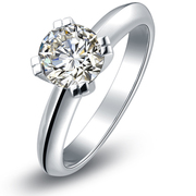 Кольцо с природным бриллиантом 0.5 карат с Алмазной биржи Тель авива